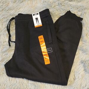 PUMA Men's Midweight Athletic Fleece Jogger Sweatpants- XXL